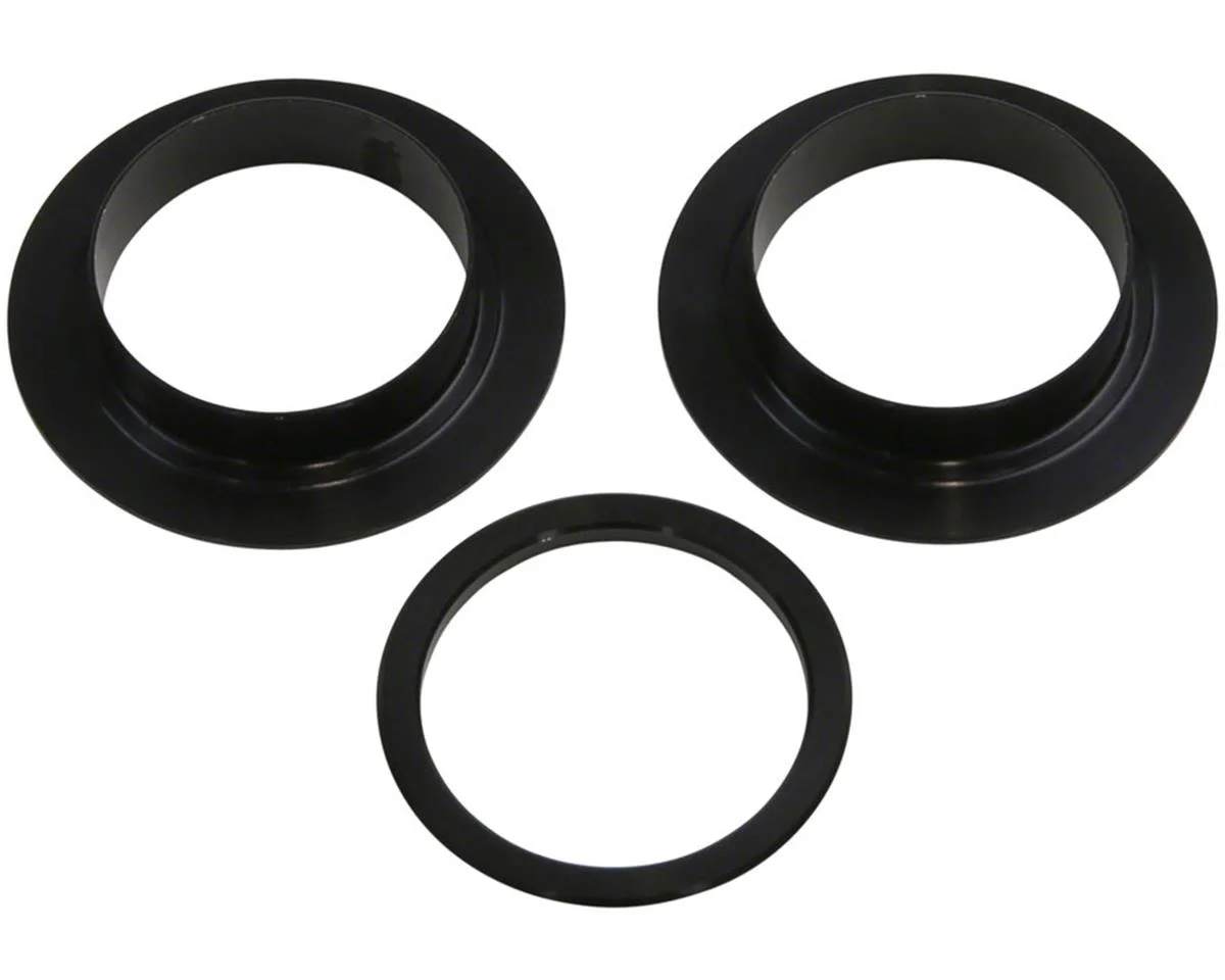 Hope Bottom Bracket Conversion Kit 1 (Black) (BSA / PF46 / T47 (68 or 73mm)) (Converts 30mm Bottom Bracket to SRAM DU...